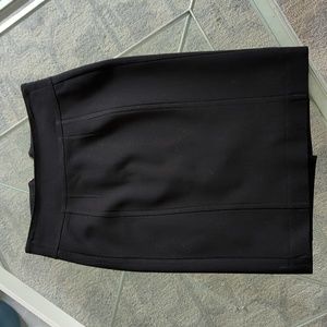 Burberry black pencil skirt
